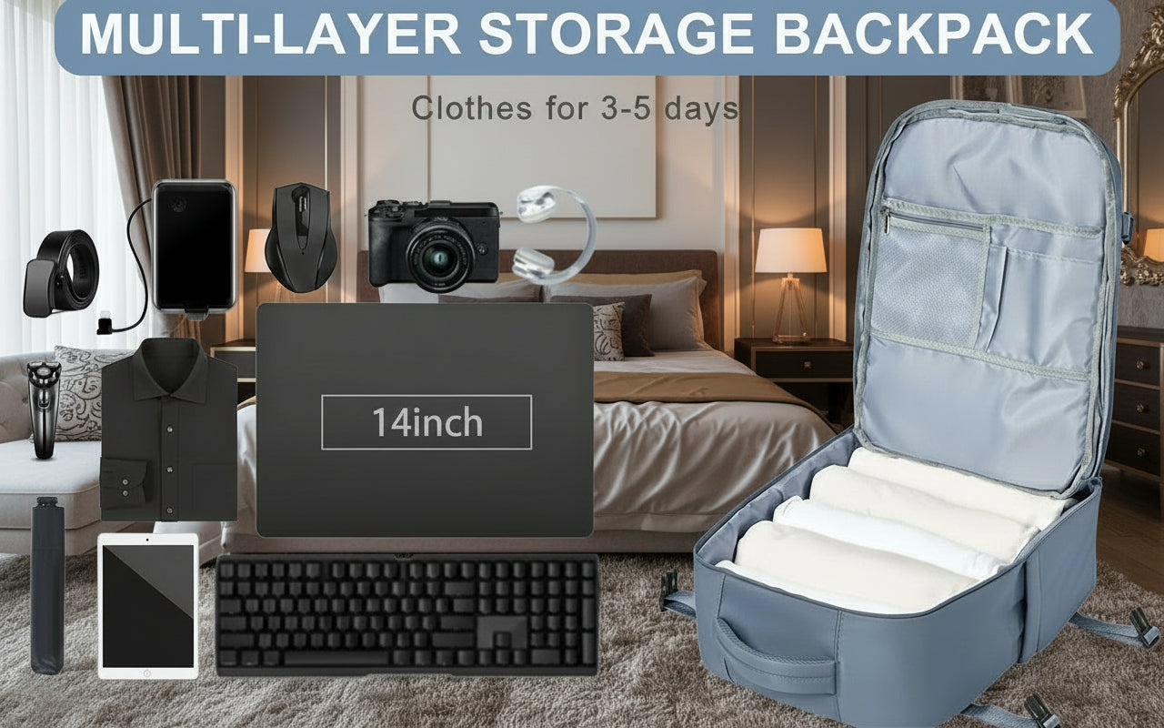 Large Capacity Soft Handle Travel Bags