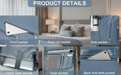 Large Capacity Soft Handle Travel Bags