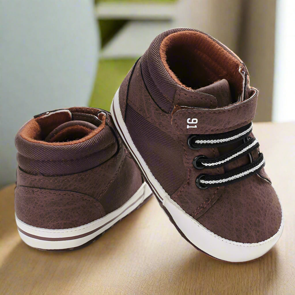 Babies First Walkers Brown Shoes