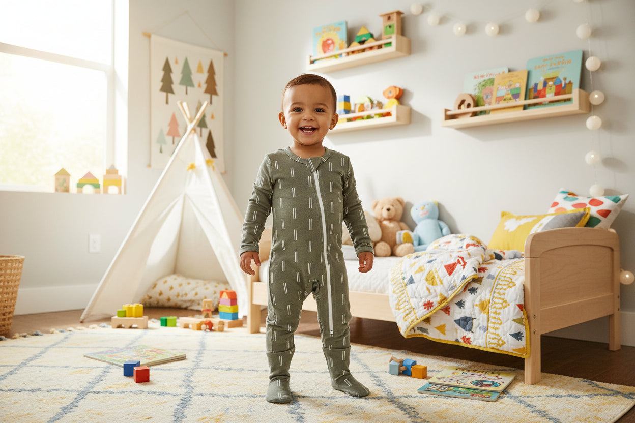 Soft and Breathable Long Sleeved Rompers