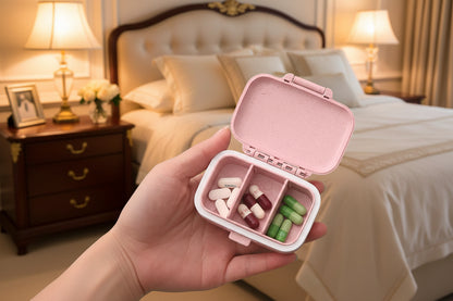 Mini Portable Pills Organizer Cases