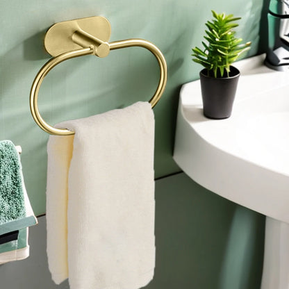 Self-Adhesive Stainless Steel Towel Holders