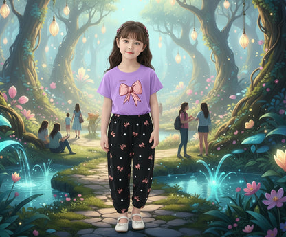 Girl Cute Fashionable Sweatshirts + Pants