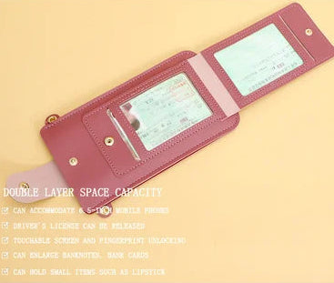 حقائب هواتف محمولة بشاشة لمس ناعمة