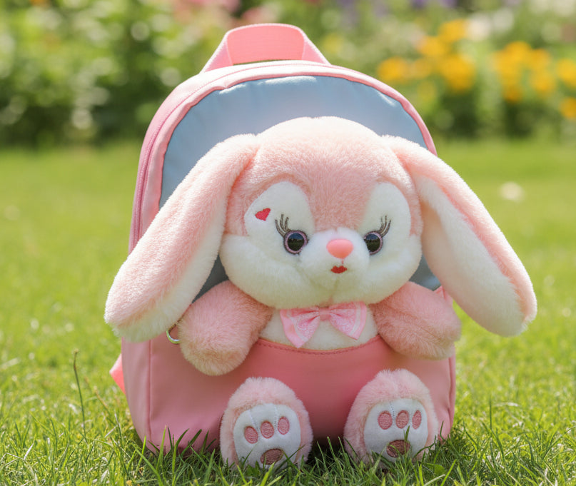 Plush 3D Rabbit Backpacks