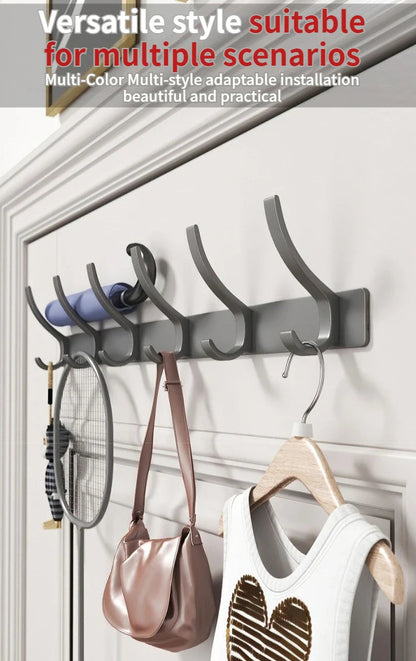 No Drill Behind Door Storage Hooks
