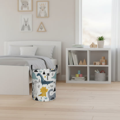 Cartoon Dinosaurs Laundry Large Capacity Baskets