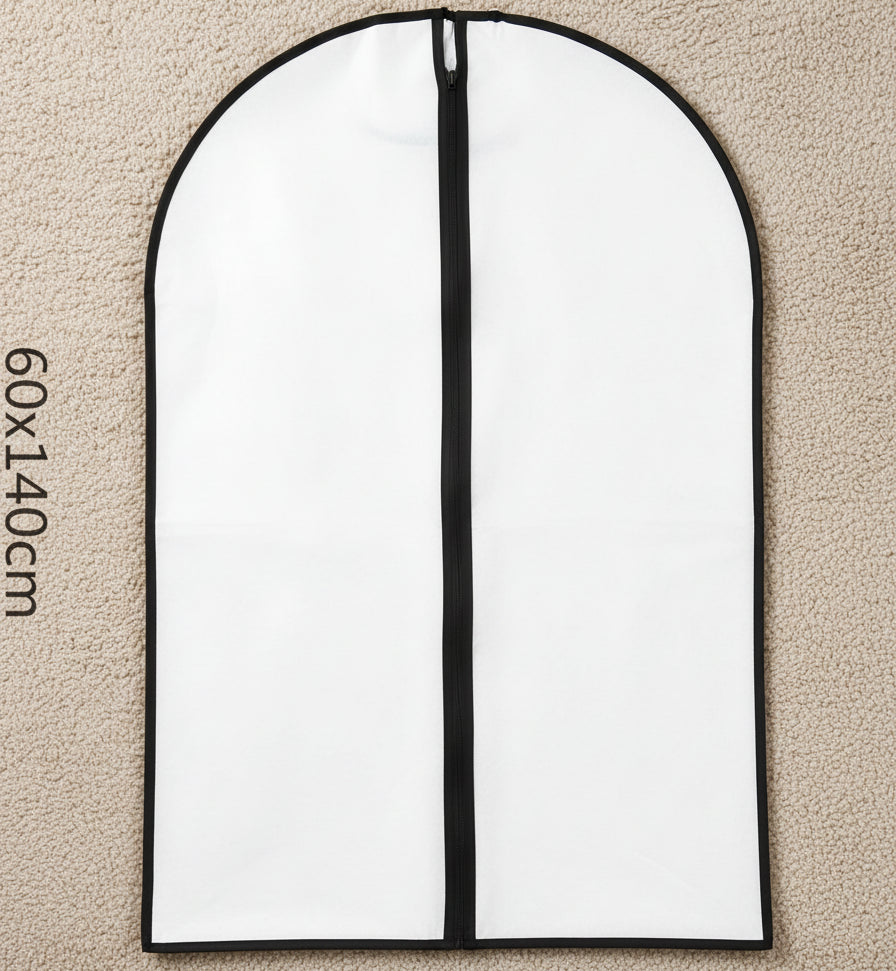 Transparent Clothing Covers With Zipper