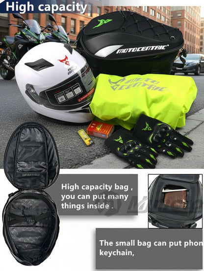 Waterproof Durable Seat Back Bags For Motorcycle