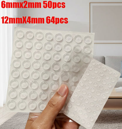 Self-Adhesive Clear Rubber Anti Slip Bumpers