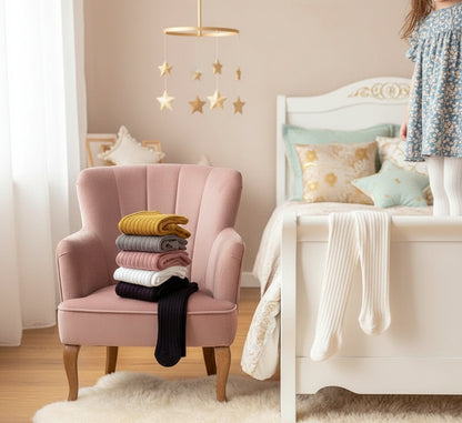 Collants en coton rayés pour enfants