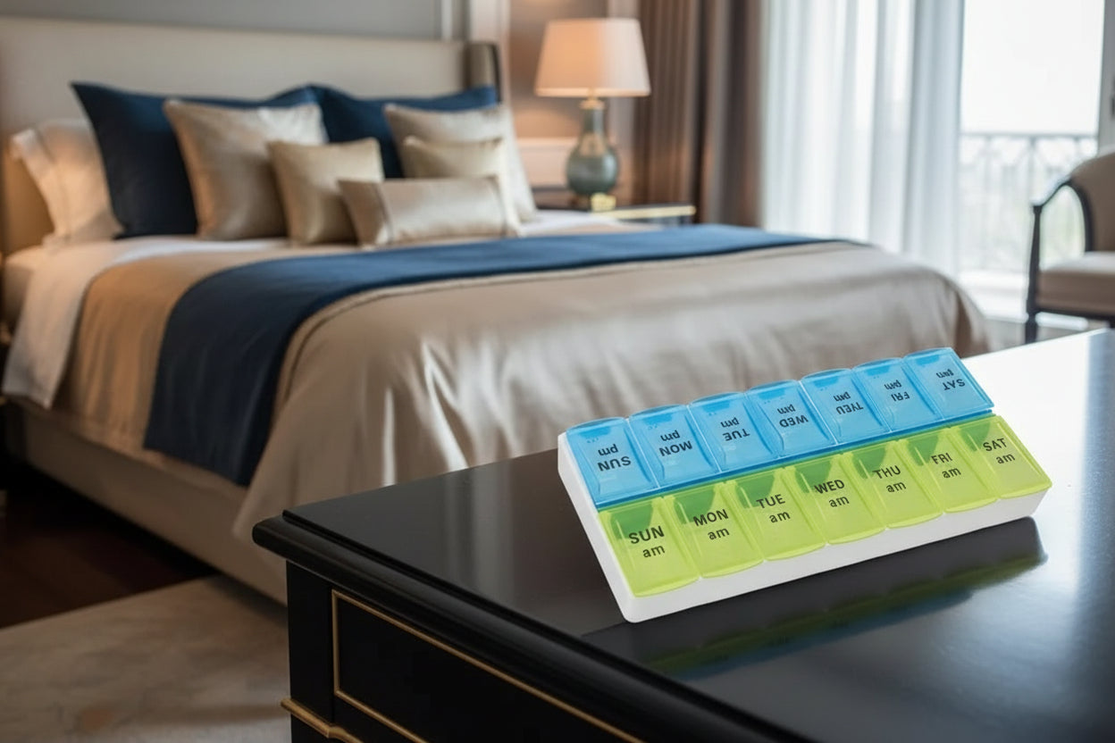 Small/Big 7 Days Portable Pill Organizers