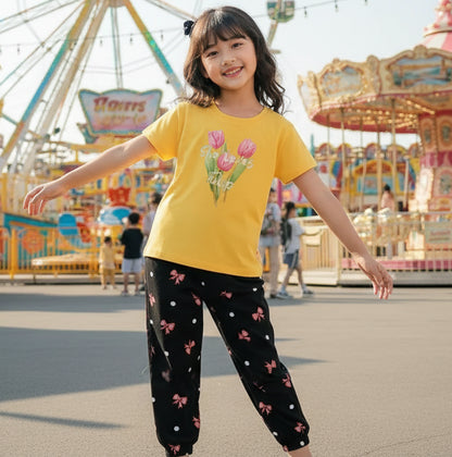 Girl Cute Fashionable Sweatshirts + Pants