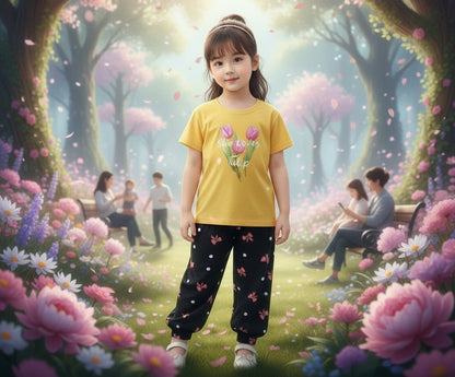 Girl Cute Fashionable Sweatshirts + Pants