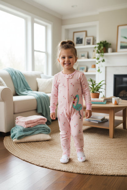 Cute Cotton Long Sleeve Rompers