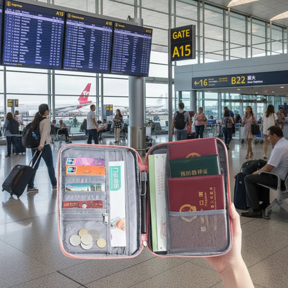 Multi-Function Travel Passport Holders