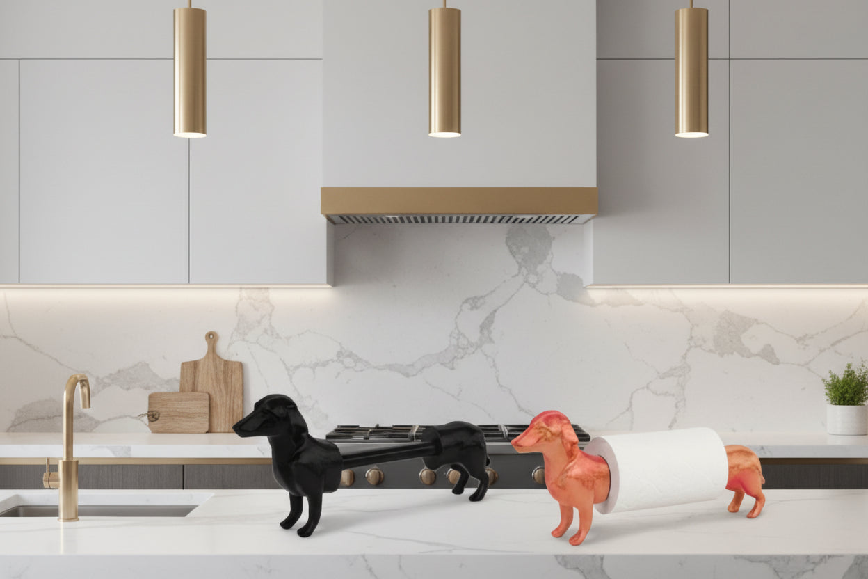 Funny Dachshund Towel Paper Holders