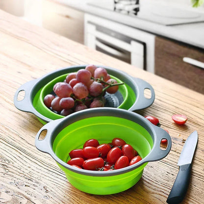 Silicone Foldable Fruits/Vegetables Baskets