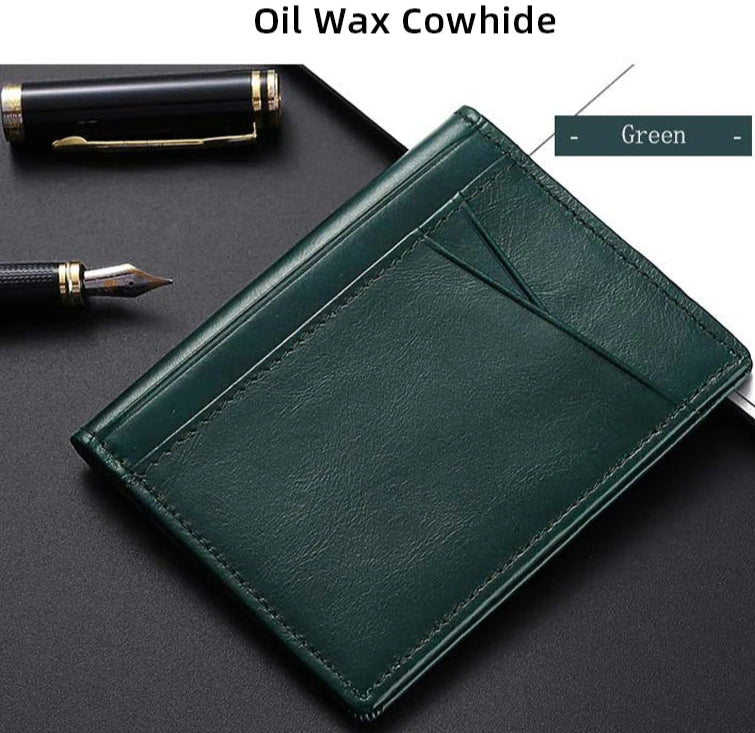 Super Slim Genuine Leather Wallets