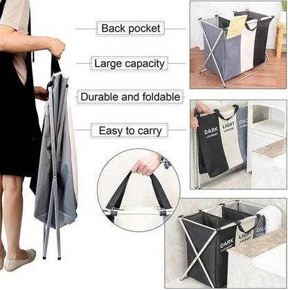 Dark, Light, Colors Foldable Laundry Baskets