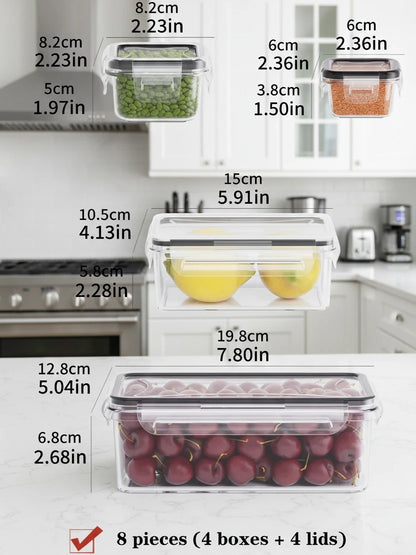 Airtight Food Containers with Locking Lids