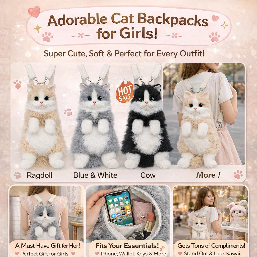 Cat Backpacks Bags