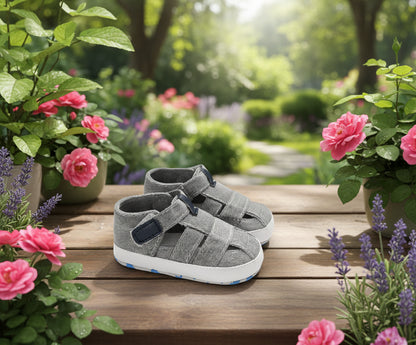 Breathable T-Tied First Walkers Sandals