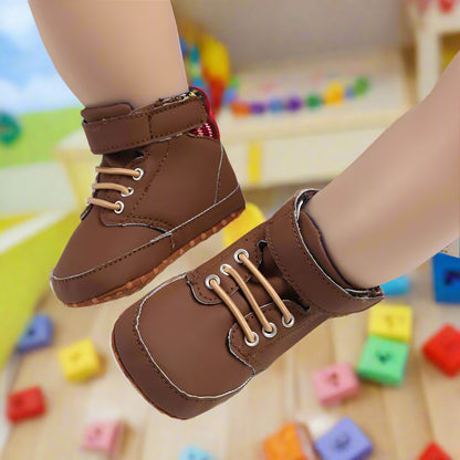 Babies First Walkers Brown Shoes