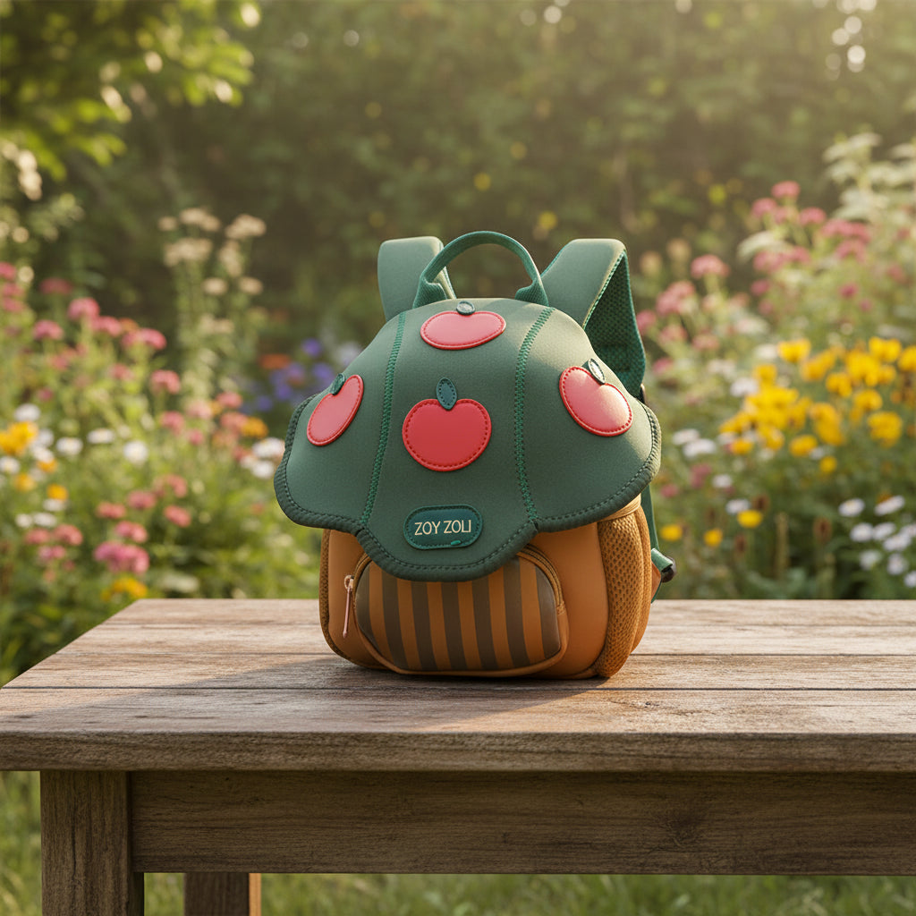 Kids Backpack Mushroom / Apple