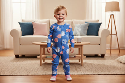 Cute Cotton Long Sleeve Rompers