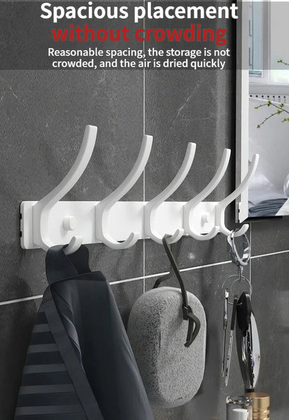 No Drill Behind Door Storage Hooks