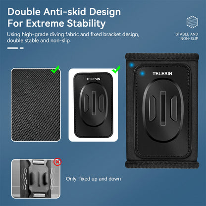 حزام دوار 360 درجة للكاميرات.