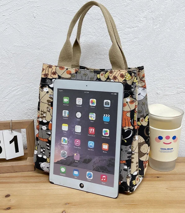 Fashionable Cats Pattern Hand Bags