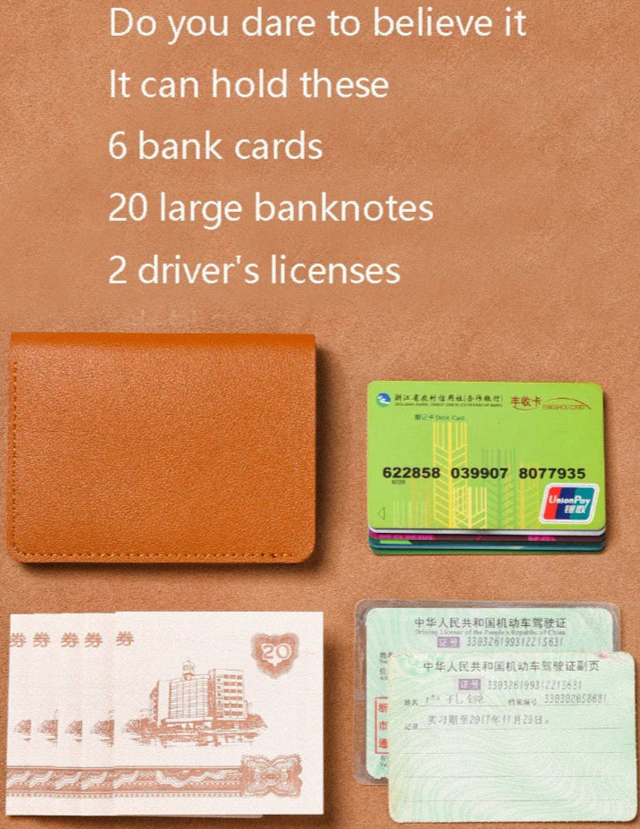 Slim Little Wallets