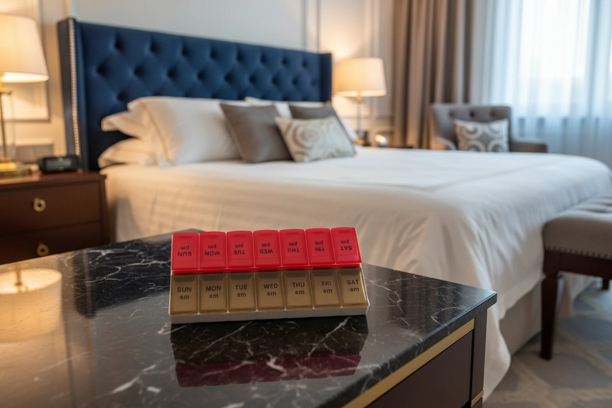 Small/Big 7 Days Portable Pill Organizers