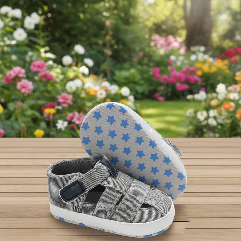 Breathable T-Tied First Walkers Sandals