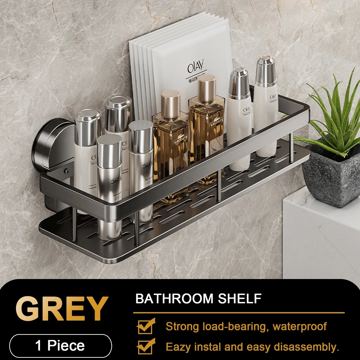 Wall Mounted No Drill Shelves