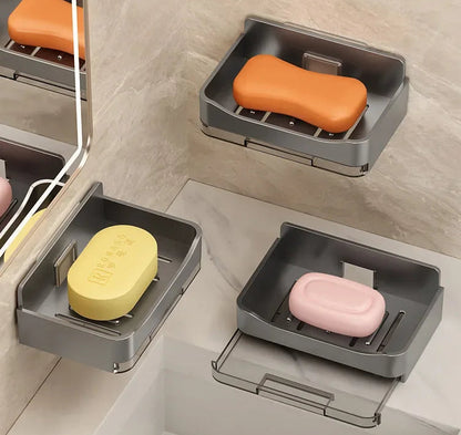 Bathroom Free-Punching Soap Holders