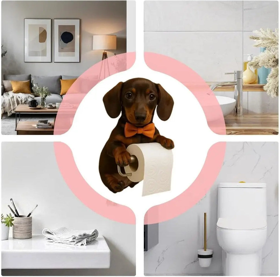 Dogs Paper Towel Holders