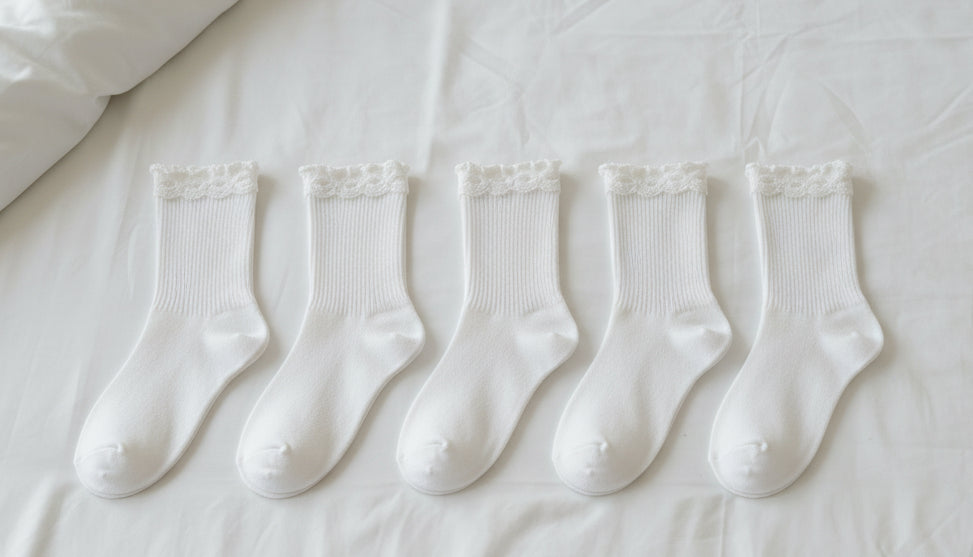 5Prs Warm and Comfortable Middle Tube Socks