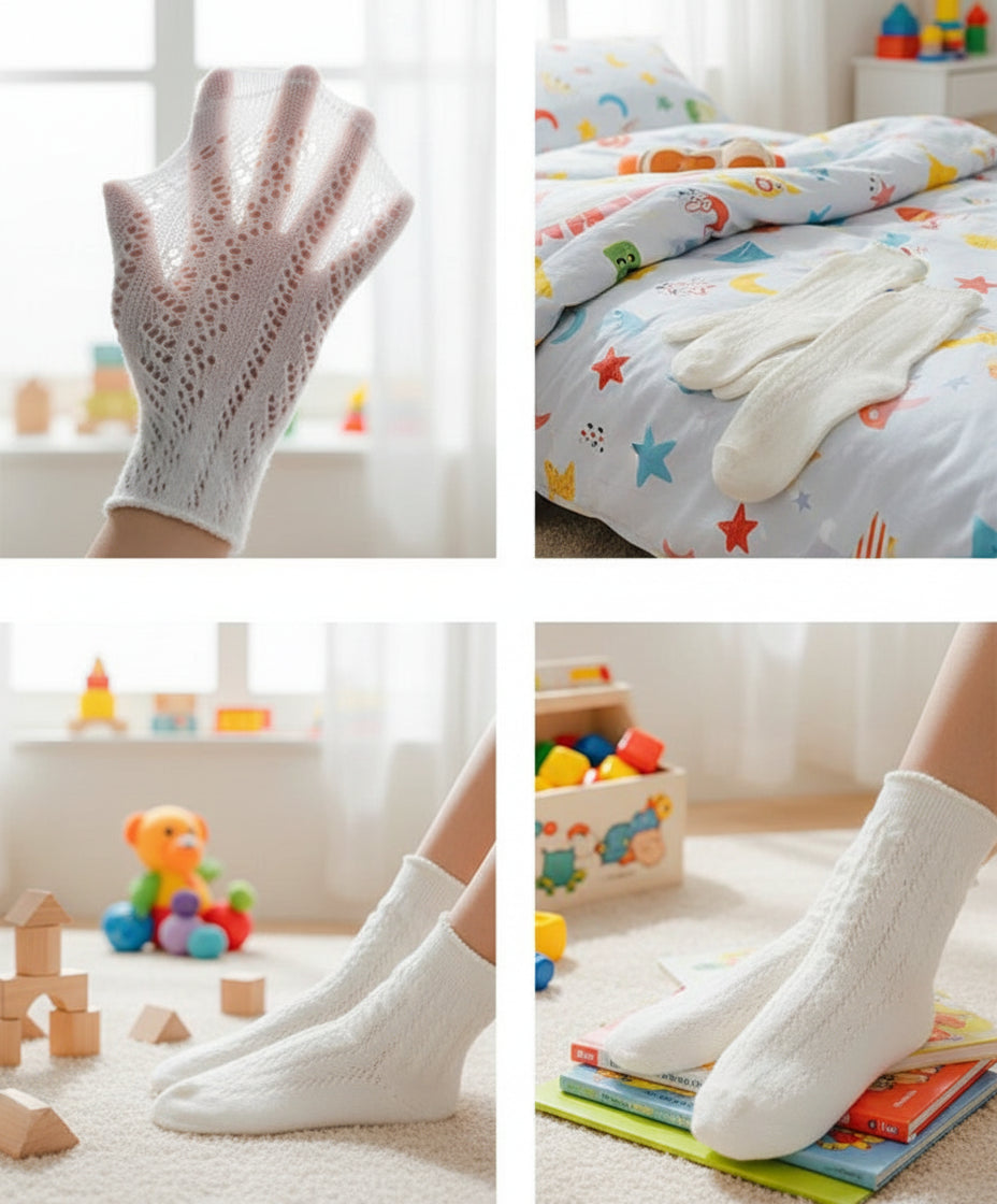 Hollow Mesh Comfortable High Socks