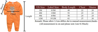 3 or 4 Pieces Unisex Cute Cartoons Bodysuits