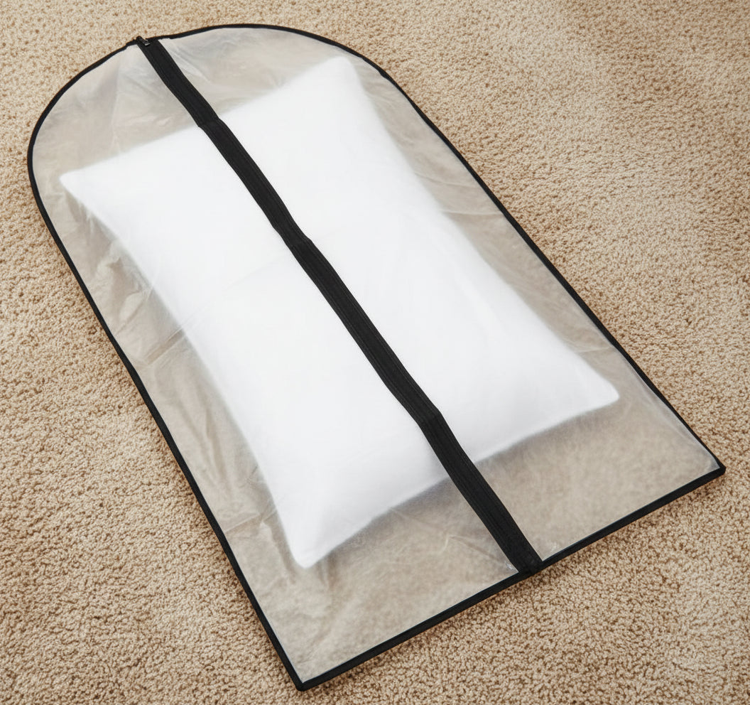 Transparent Clothing Covers With Zipper