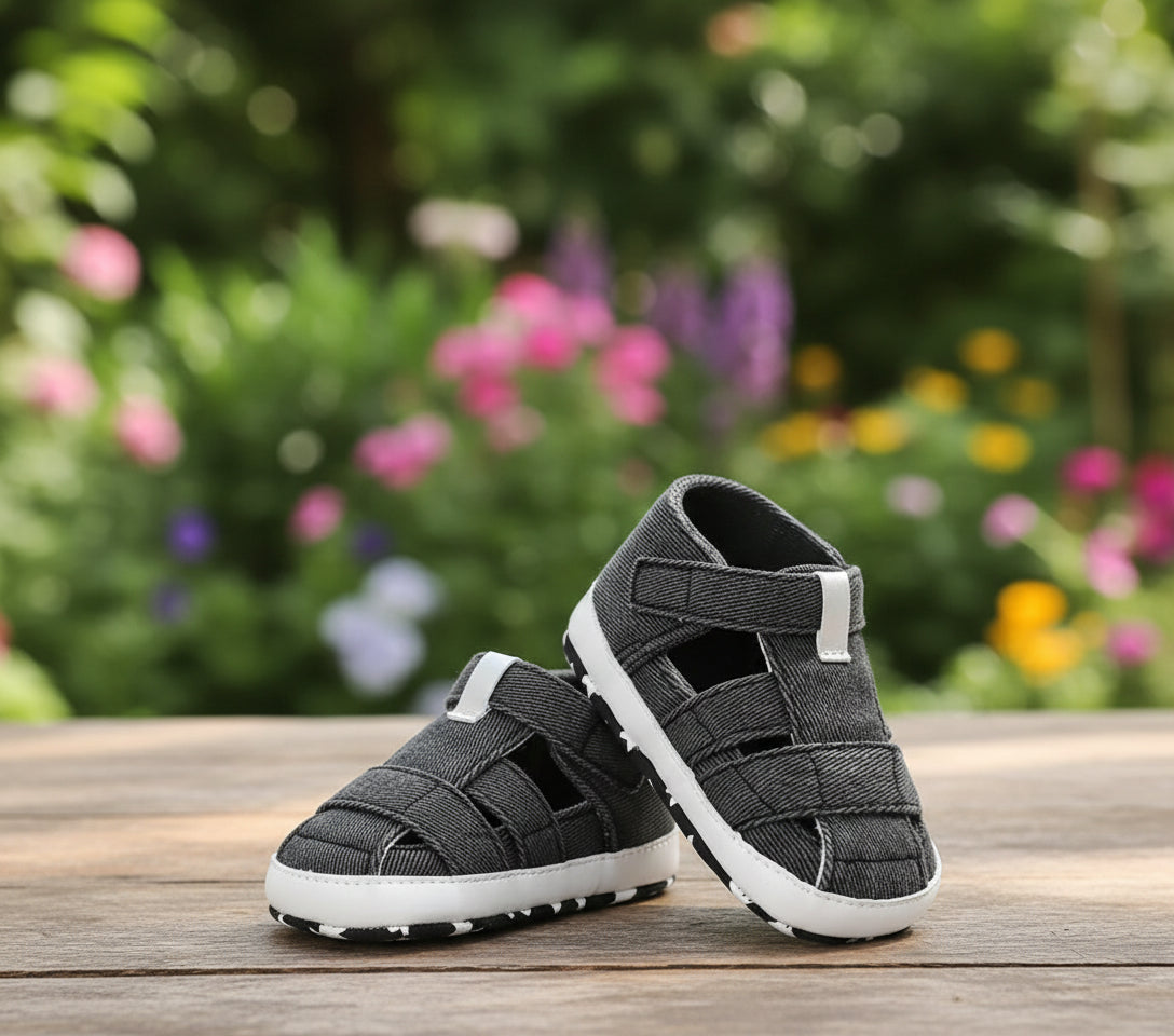Breathable T-Tied First Walkers Sandals
