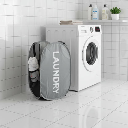 Portable Mesh Pop Up Laundry Baskets