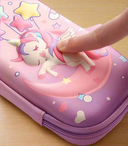 3D Unicorn Pencil Cases