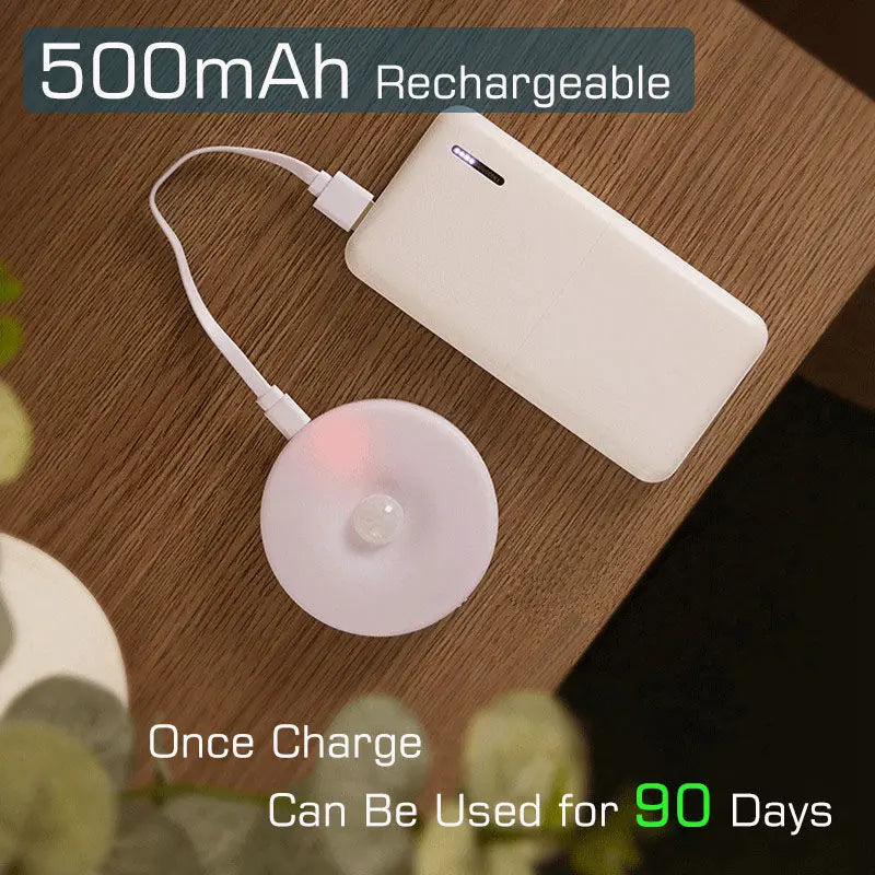 Motion Sensor USB Rechargeable LED Night Light