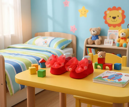 Colorful Short Socks With Butterfly Ties and Bow Knots