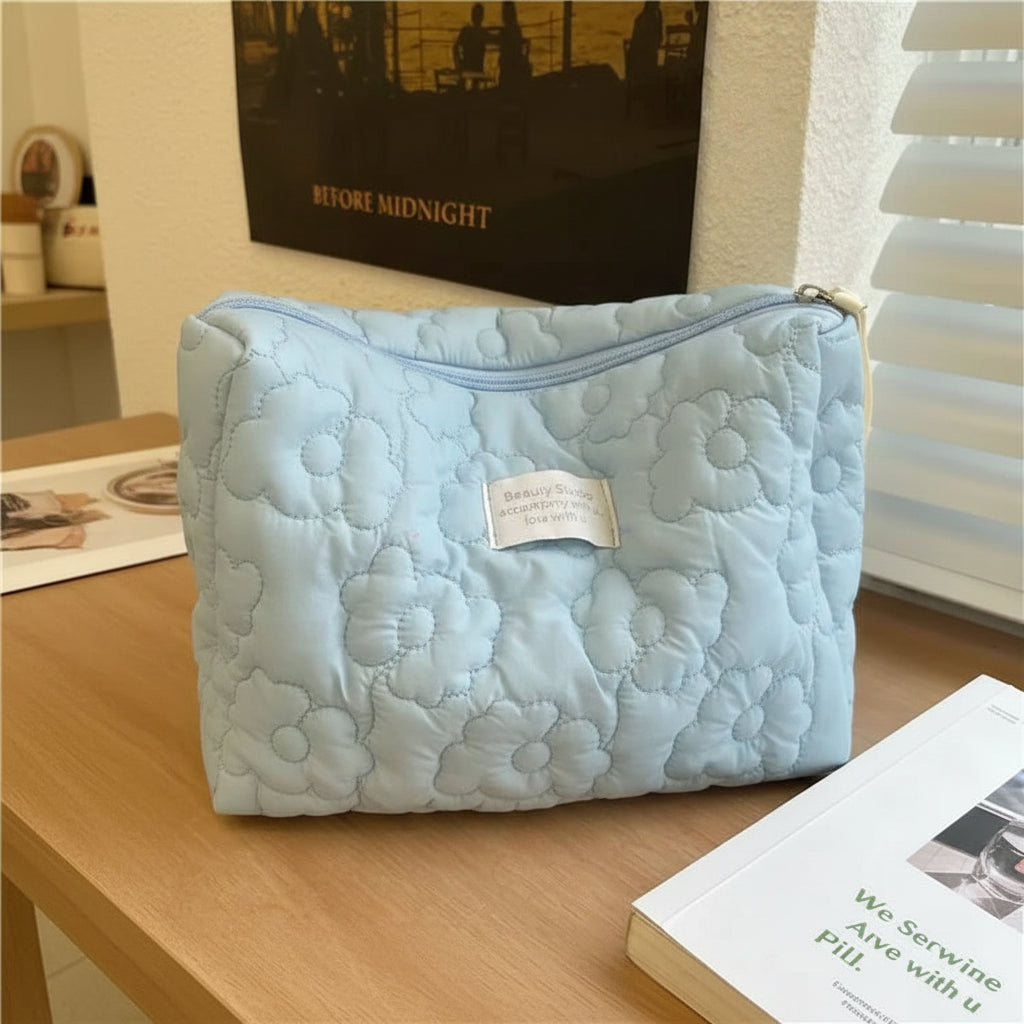Floral Pattern Cosmetic Toiletry Bags