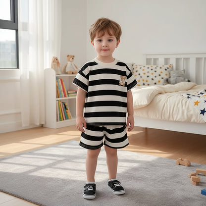 Bear T-Shirt + Short For Babies